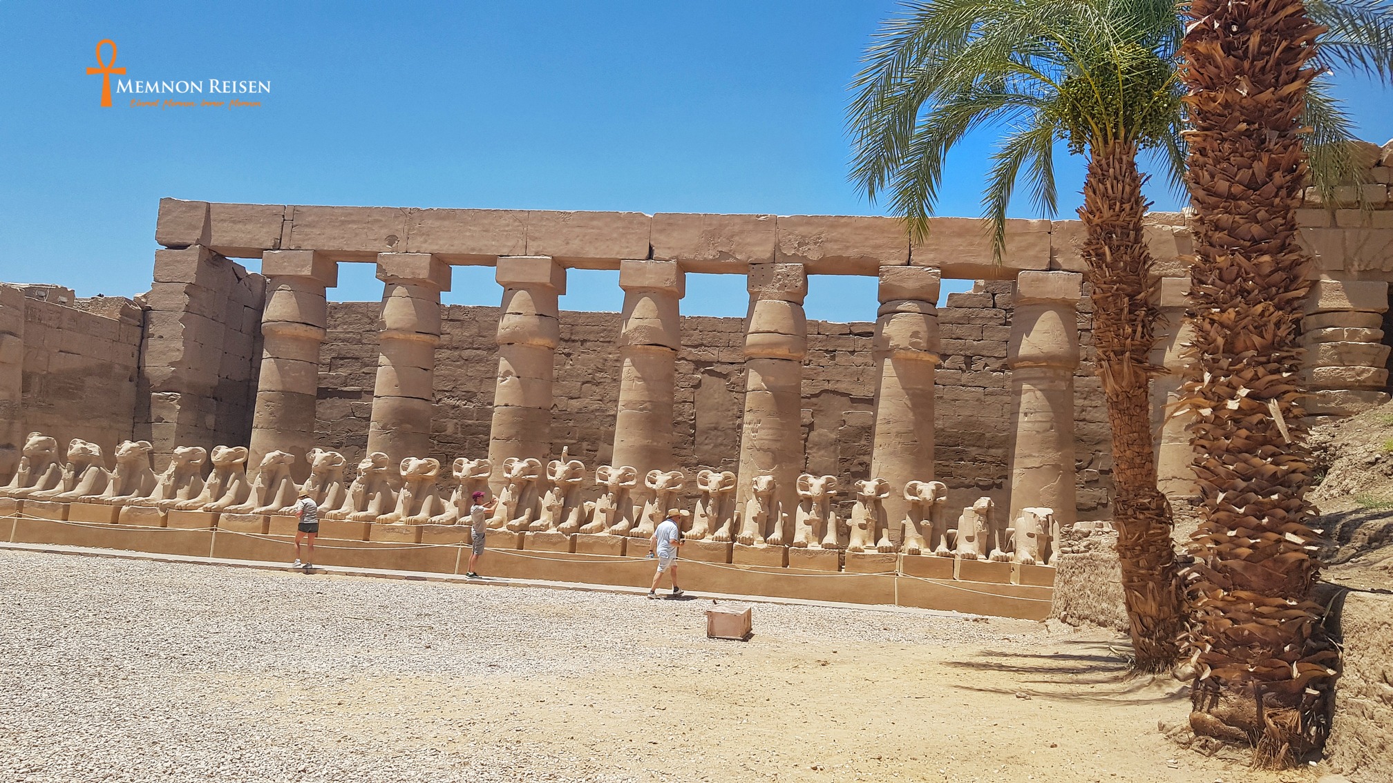 Ausflug Hurghada Luxor privat – Säulenhalle Karnak