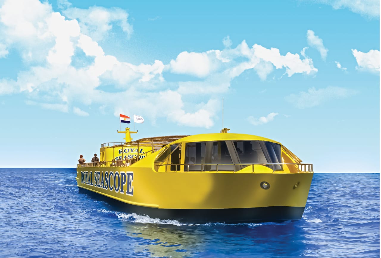 Ausflug mit Glasbodenboot & Stadtführung in Hurghada