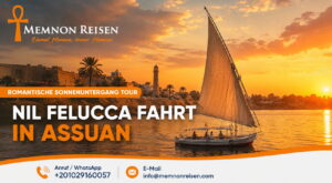 Nil Felucca Fahrt in Assuan – Romantische Sonnenuntergang Tour am Nil