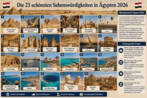 Sehenswürdigkeiten Ägypten 2027 – Die 23 schönsten Orte für Ihre Reise