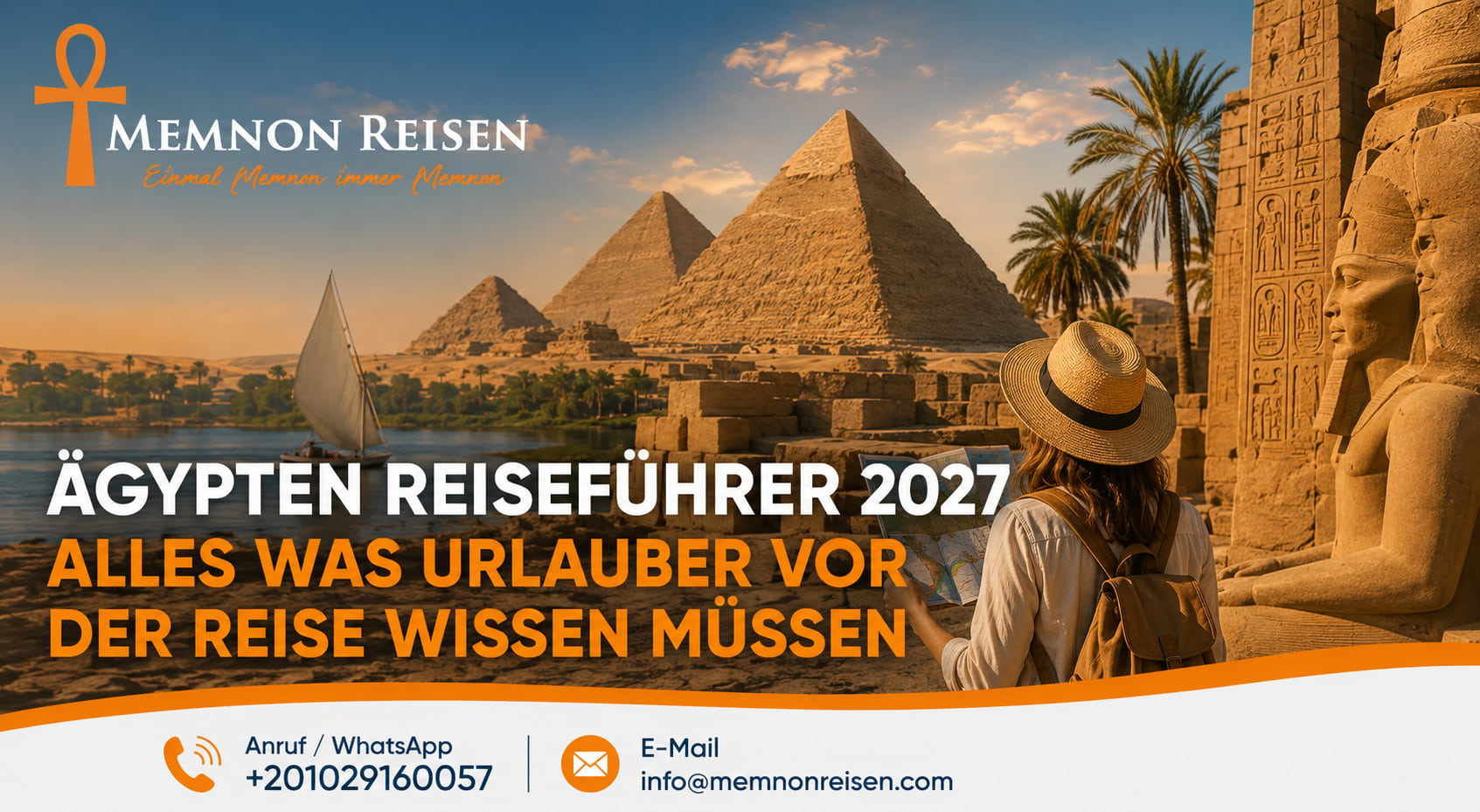 Ägypten Reiseführer 2027 – Alles was Urlauber vor der Reise wissen müssen