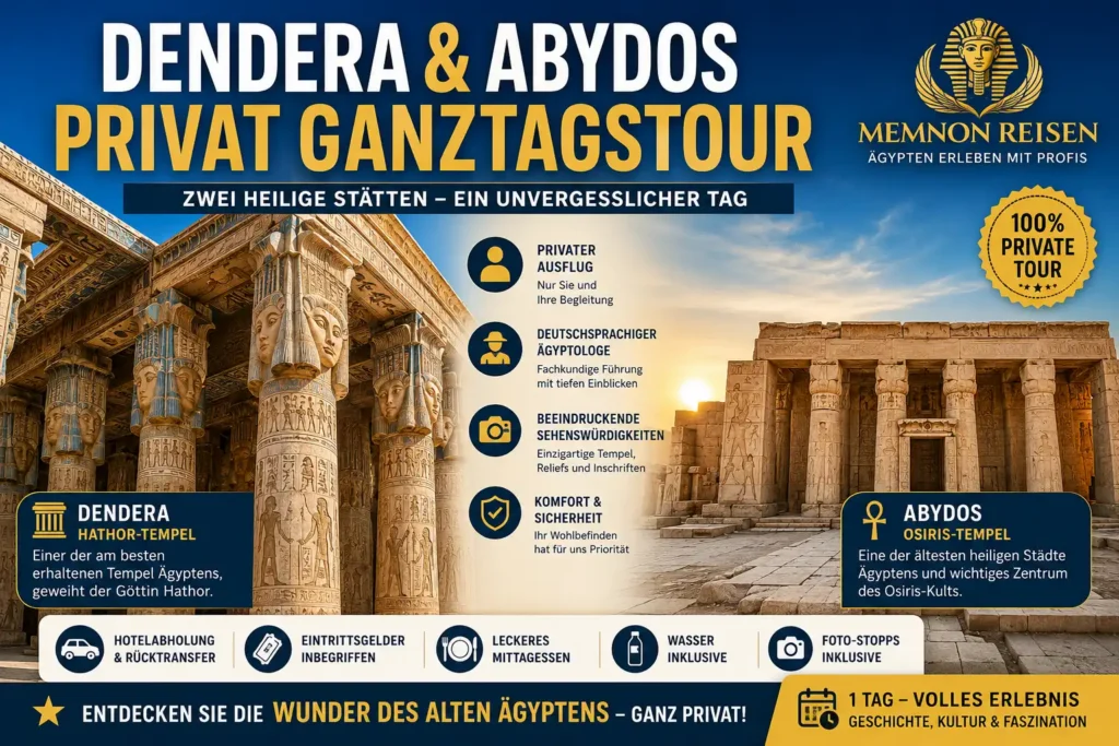 Dendera & Abydos Privat Ganztagestour