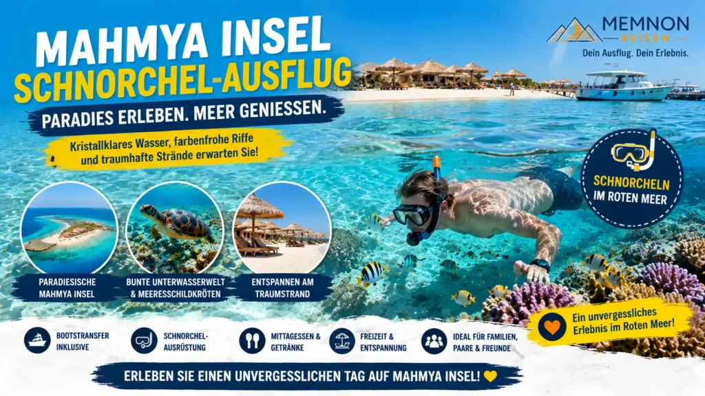 Mahmya Insel Schnorchel Ausflug in Hurghada