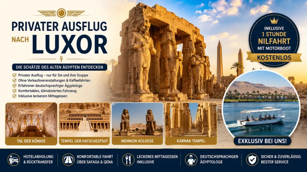 Privater Ausflug nach Luxor