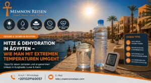 Hitze & Dehydration in Ägypten – Wie man mit extremen Temperaturen umgeht