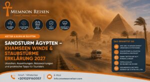 Sandsturm Ägypten – Khamseen Winde & Staubstürme Erklärung 2027
