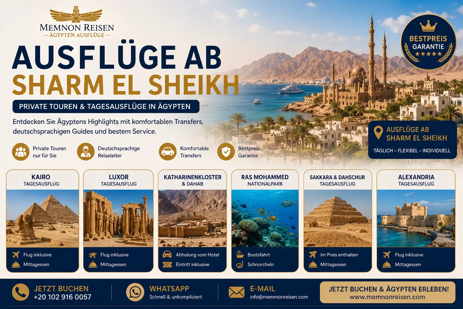 Ausflüge ab Sharm El Sheikh