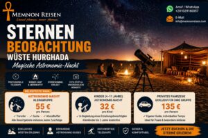 Sternenbeobachtung Wüste Hurghada | Magische Astronomie-Nacht