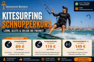 Kitesurfen Schnupperkurs ab El Gouna | Perfekter Einstieg am Roten Meer