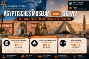 Ägyptisches Museum oder GEM? Die wichtigsten Unterschiede erklärt
