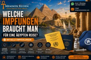 Welche Impfungen braucht man für eine Ägypten Reise? Aktuelle Empfehlungen