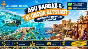 Abu Dabbab & El Quseir Altstadt – Schnorcheln und Kultur an einem Tag