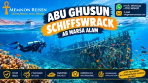Abu Ghusun Schiffswrack ab Marsa Alam
